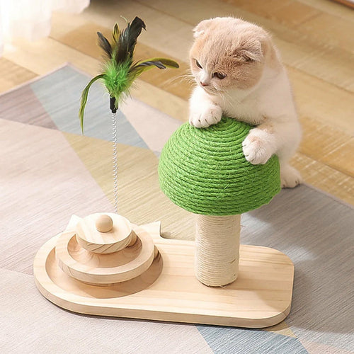 Arbre à gratter pour animaux de compagnie avec jouet