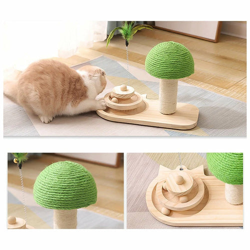 Arbre à gratter pour animaux de compagnie avec jouet
